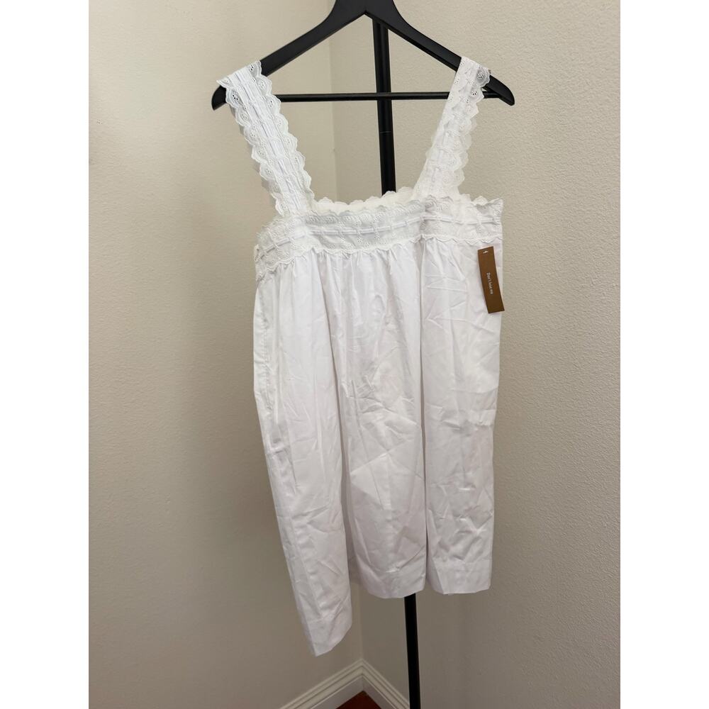 NWT kourt few Moda Beverly white Cotton Dress S $197 - Picture 6 of 6
